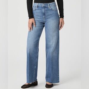PAIGE Anessa 31” Wide Leg Jeans in Archives